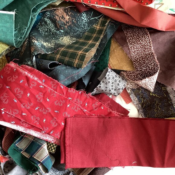 Lots of Fabric Strips Multicolored Binding Strip Quilting Cotton Material - Picture 4 of 9